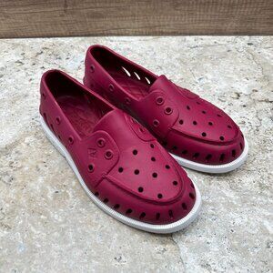Sperry Top Sider Womens Float Boat Slip On Shoes Size 7 Wineberry Lightweight
